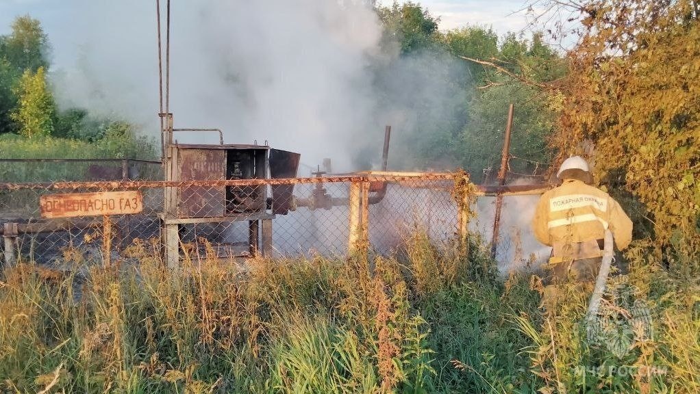 Газоснабжение в нижегородской деревне восстановили после удара молнии в ГРП  - фото 1