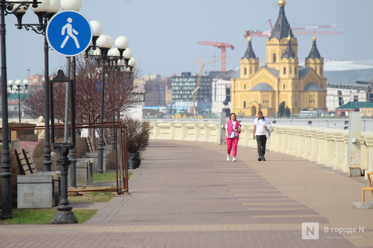 Фоторепортаж: Апрельская жара в Нижнем Новгороде - фото 2